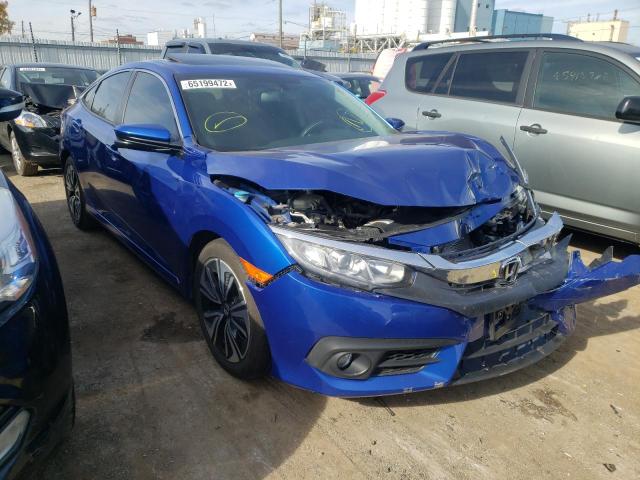 HONDA CIVIC EXL 2017 with VIN 19XFC1F7XHE026958 - Photo from auction