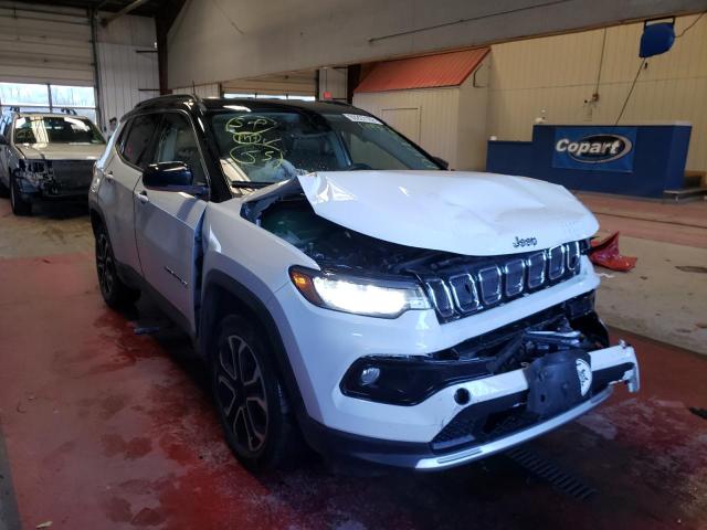 JEEP COMPASS LI 2022 with VIN 3C4NJDCB2NT144361 - Photo from auction