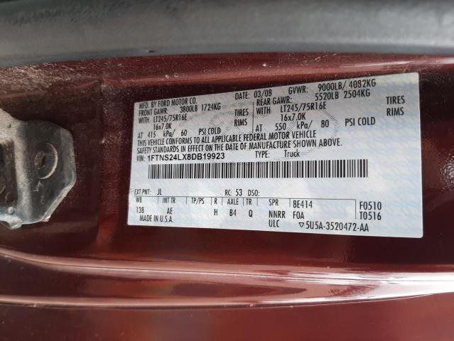 Photo 10 from auction – 2008 FORD ECONOLINE with VIN 1FTNS24LX8DB19923