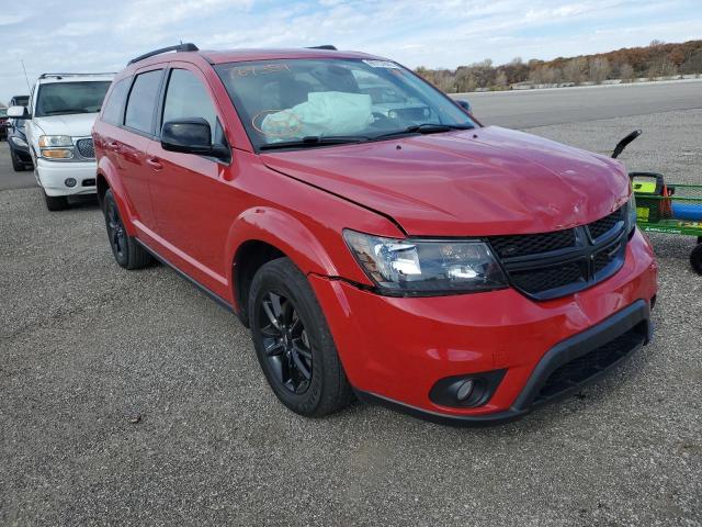 DODGE JOURNEY SE 2019 with VIN 3C4PDCBB4KT764359 - Photo from auction