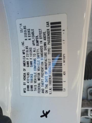 Photo 10 from auction – 2014 HONDA ACCORD EX with VIN 1HGCR2F7XEA226617