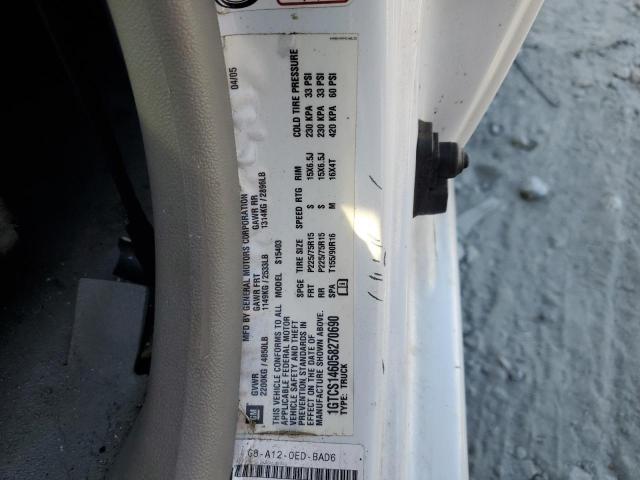 Photo 10 from auction – 2005 GMC CANYON with VIN 1GTCS146058270690