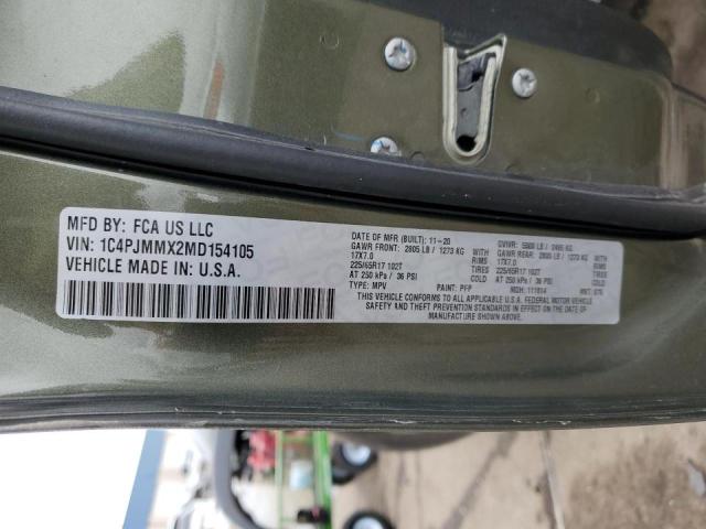 Photo 10 from auction – 2021 JEEP CHEROKEE L with VIN 1C4PJMMX2MD154105