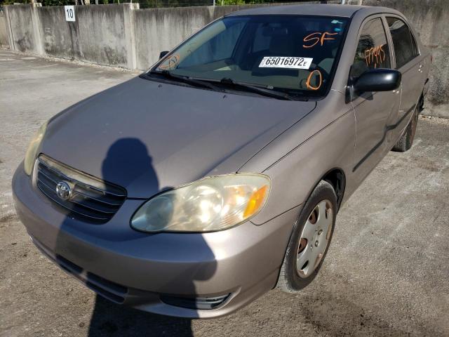 Photo 2 from auction – 2003 TOYOTA COROLLA CE with VIN 1NXBR32E63Z106406