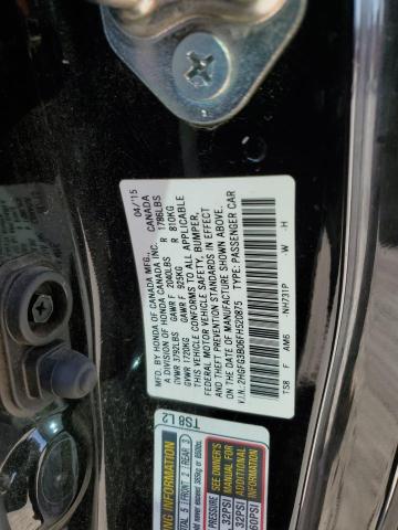 Photo 10 from auction – 2015 HONDA CIVIC EXL with VIN 2HGFG3B06FH520875