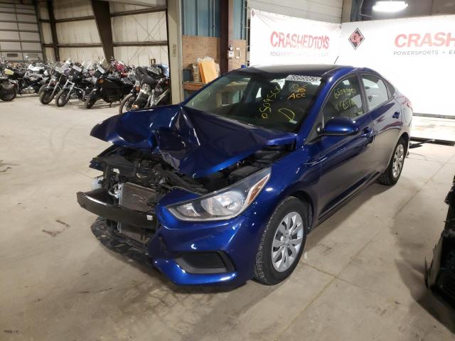 Photo 2 from auction – 2020 HYUNDAI ACCENT SE with VIN 3KPC24A62LE115163