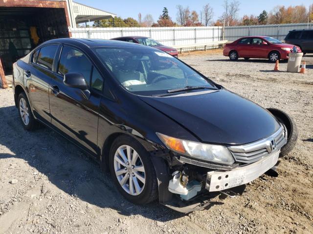 HONDA CIVIC EX 2012 with VIN 2HGFB2F81CH589851 - Photo from auction