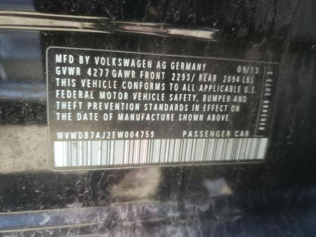 Photo 10 from auction – 2014 VOLKSWAGEN GOLF with VIN WVWDB7AJ2EW004759