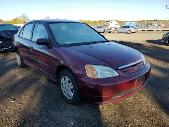 HONDA CIVIC LX 2003 with VIN 2HGES16563H618322 - Photo from auction