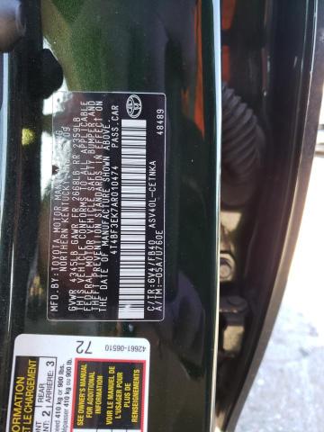Photo 10 from auction – 2010 TOYOTA CAMRY BASE with VIN 4T4BF3EK7AR010474