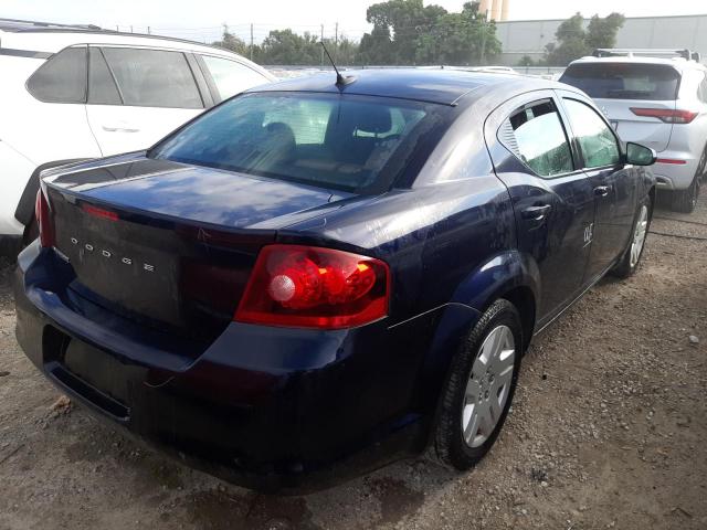Фото 4 с аукциона – 2012 DODGE AVENGER SE с VIN 1C3CDZAB8CN311404