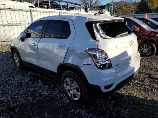 Photo 3 from auction – 2018 CHEVROLET TRAX LS with VIN KL7CJKSB2JB606651