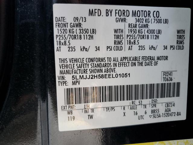 Photo 10 from auction – 2014 LINCOLN NAVIGATOR with VIN 5LMJJ2H58EEL01051