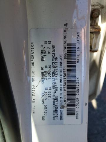 Photo 10 from auction – 2010 MAZDA 3 S with VIN JM1BL1H58A1186551
