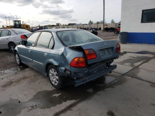 Photo 3 from auction – 2000 HONDA CIVIC BASE with VIN 2HGEJ6613YH533216