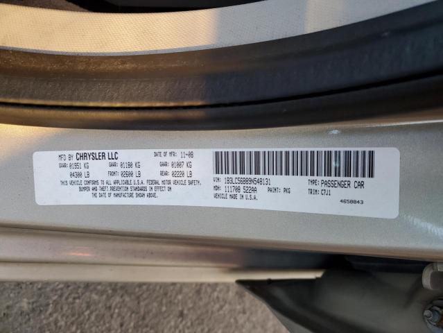 Photo 10 from auction – 2009 DODGE AVENGER SX with VIN 1B3LC56B89N548131