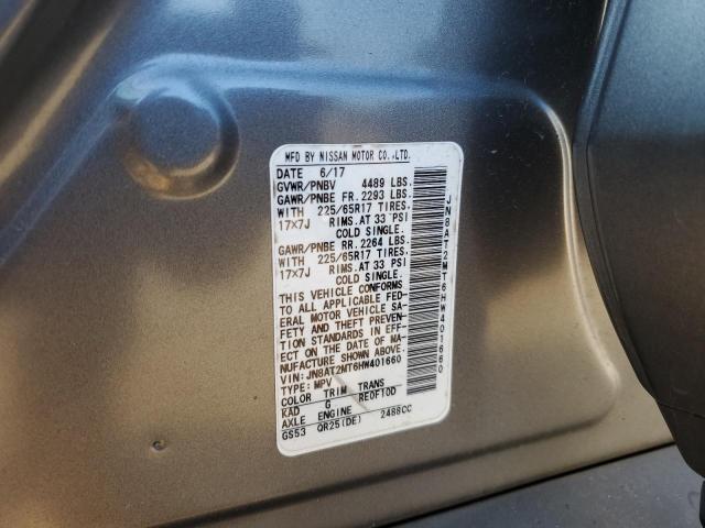 Photo 10 from auction – 2017 NISSAN ROGUE S with VIN JN8AT2MT6HW401660