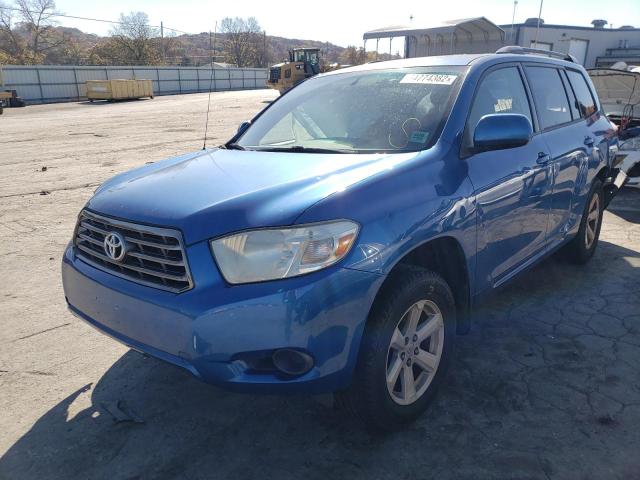 Photo 2 from auction – 2008 TOYOTA HIGHLANDER with VIN JTEES41A182024902