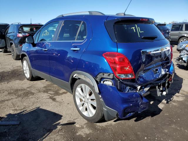 Photo 3 from auction – 2017 CHEVROLET TRAX PREMI with VIN 3GNCJRSB1HL178700