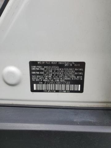 Photo 10 from auction – 2011 SUBARU FORESTER 2 with VIN JF2SHBDC6BH737548