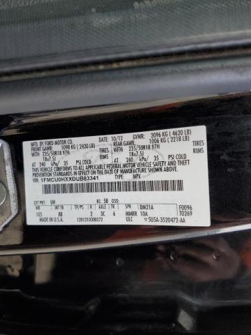 Photo 10 from auction – 2013 FORD ESCAPE SEL with VIN 1FMCU0HXXDUB83341