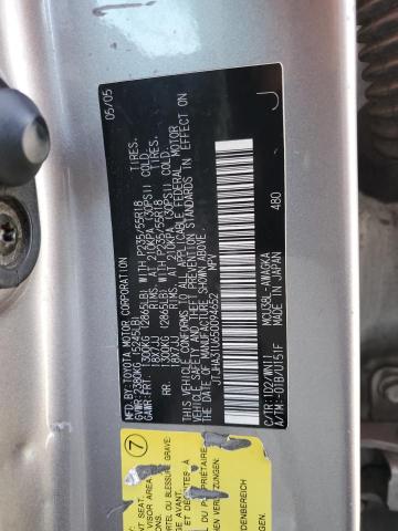 Photo 10 from auction – 2005 LEXUS RX 330 with VIN JTJHA31U650094652