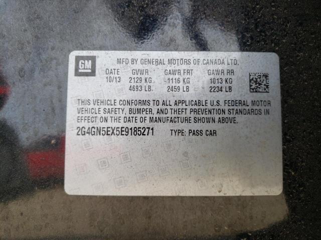 Photo 10 from auction – 2014 BUICK REGAL PREM with VIN 2G4GN5EX5E9185271