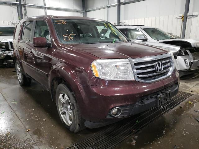HONDA PILOT EXL 2014 с VIN 5FNYF4H53EB029901 - Фото с аукциона