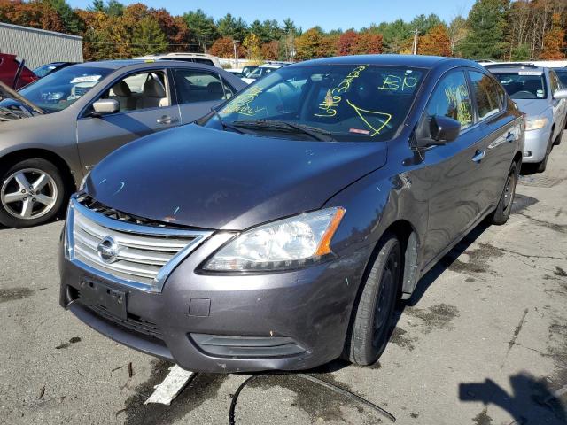 Photo 2 from auction – 2014 NISSAN SENTRA with VIN 3N1AB7AP4EY301258