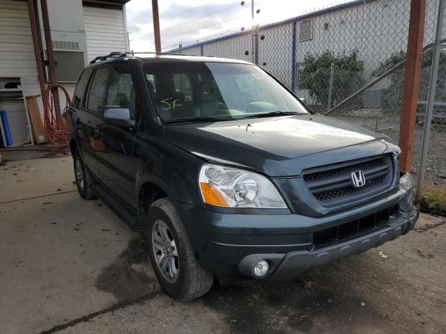 Photo 1 from auction – 2004 HONDA PILOT EXL with VIN 2HKYF18694H535725