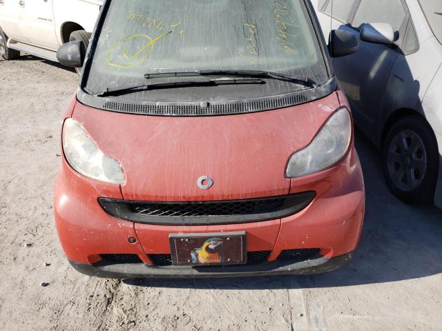 Photo 7 from auction – 2008 SMART FORTWO PAS with VIN WMEEK31X48K118535