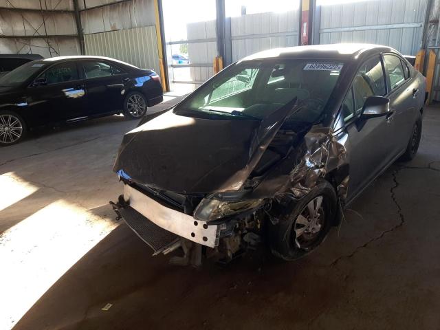 Photo 9 from auction – 2012 HONDA CIVIC LX with VIN 19XFB2F5XCE309957