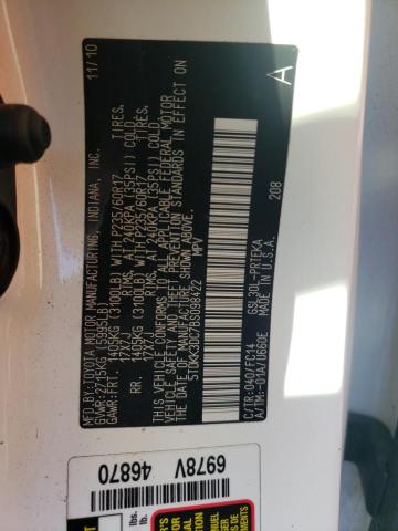 Photo 10 from auction – 2011 TOYOTA SIENNA LE with VIN 5TDKK3DC7BS098422
