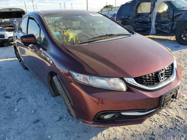 HONDA CIVIC EXL 2015 with VIN 2HGFB2F92FH513603 - Photo from auction