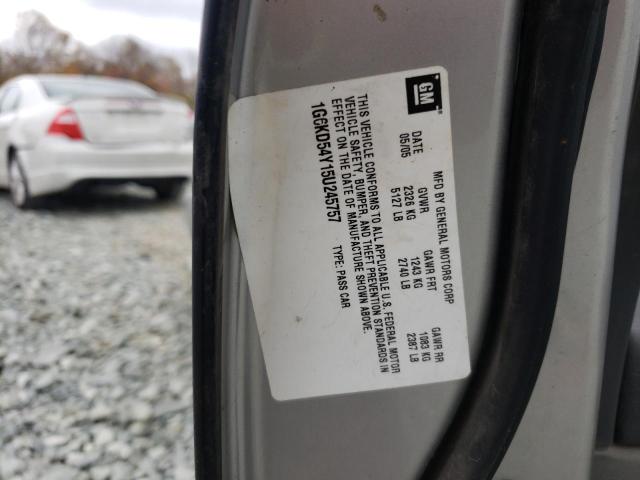 Photo 10 from auction – 2005 CADILLAC DEVILLE with VIN 1G6KD54Y15U245757
