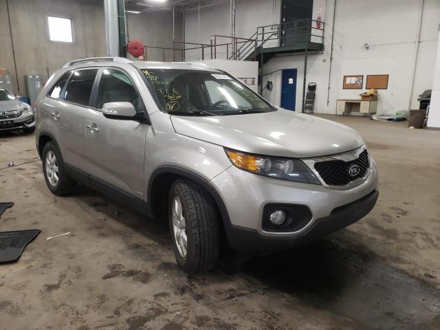 KIA SORENTO LX 2013 with VIN 5XYKTCA63DG408741 - Photo from auction