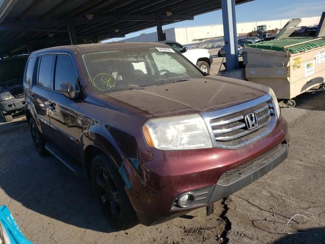 HONDA PILOT EXL 2015 with VIN 5FNYF3H50FB022139 - Photo from auction