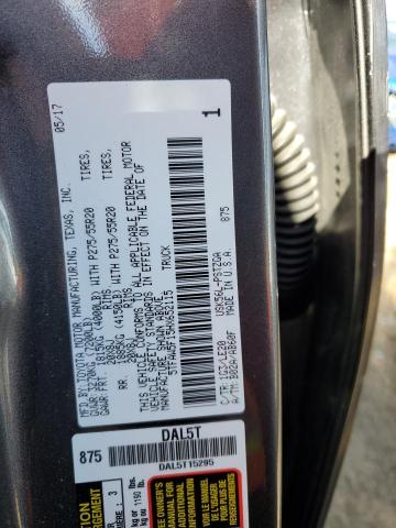 Photo 10 from auction – 2017 TOYOTA TUNDRA with VIN 5TFAW5F15HX652115