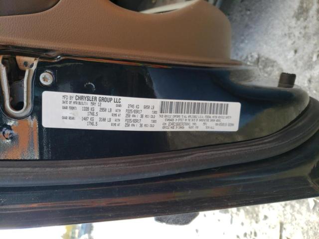 Photo 10 from auction – 2012 CHRYSLER TOWN & COU with VIN 2C4RC1BG8CR370041