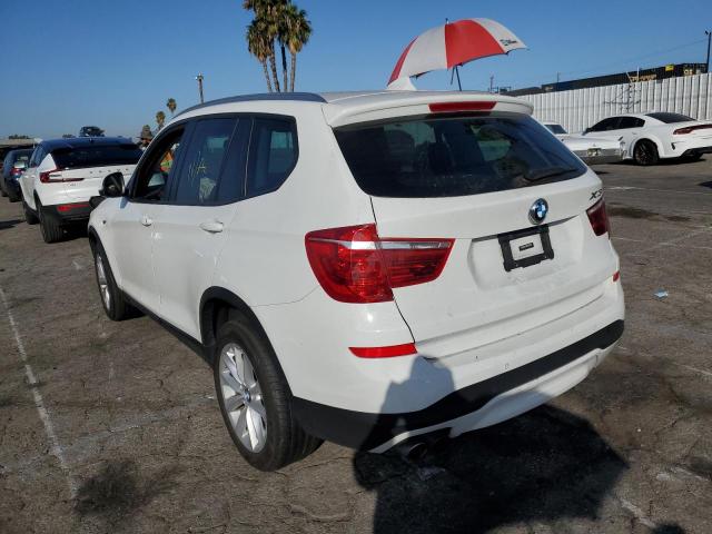 Photo 3 from auction – 2017 BMW X3 SDRIVE2 with VIN 5UXWZ7C35H0V86896