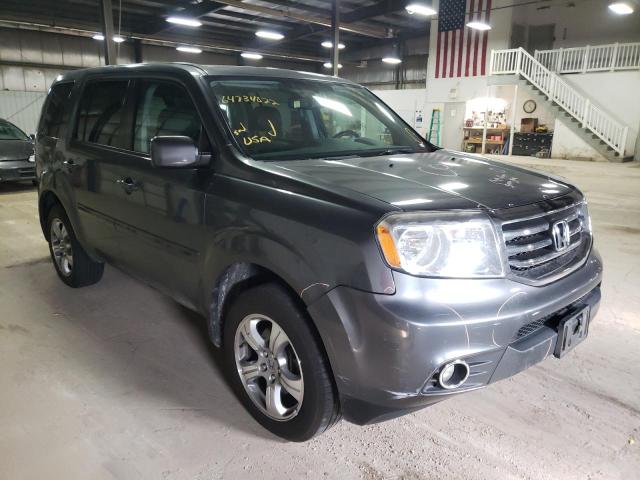 HONDA PILOT EXL 2013 with VIN 5FNYF3H50DB027774 - Photo from auction