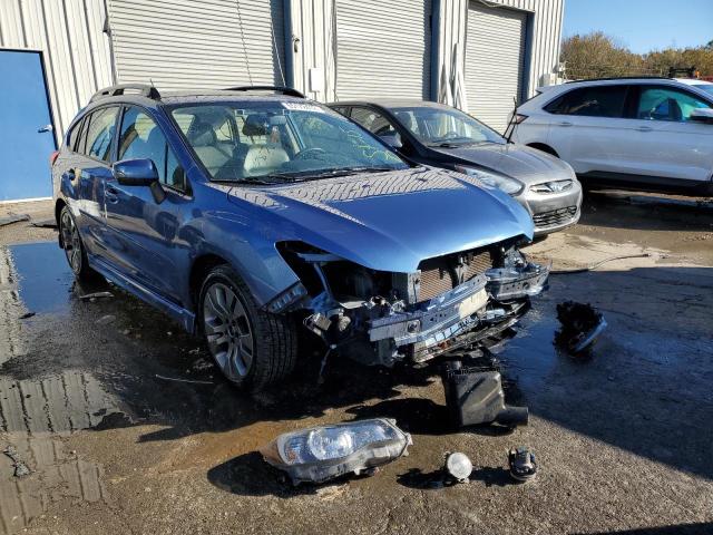 SUBARU IMPREZA SP 2015 with VIN JF1GPAZ69F8267810 - Photo from auction
