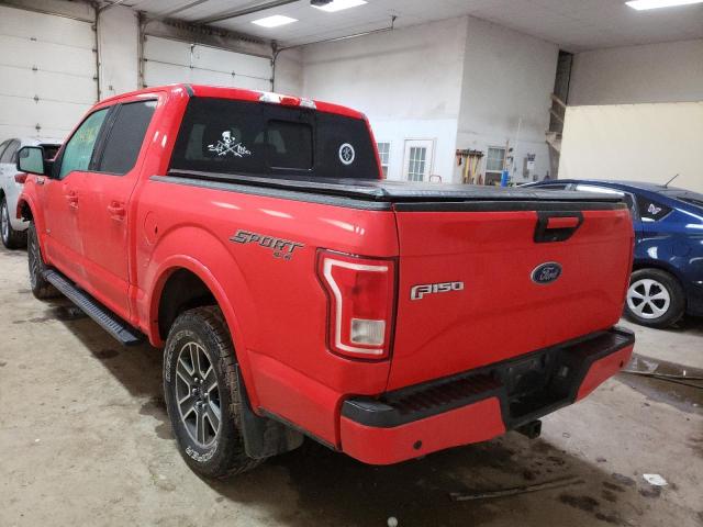 Photo 3 from auction – 2016 FORD F150 SUPER with VIN 1FTEW1EG3GKF93920