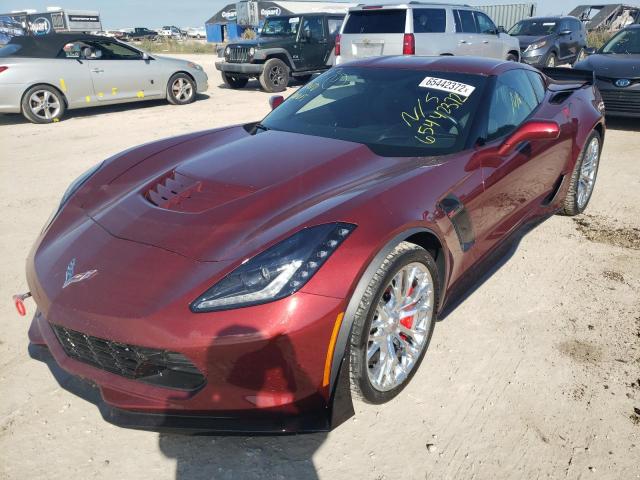 Photo 2 from auction – 2016 CHEVROLET CORVETTE Z with VIN 1G1YS2D61G5607845
