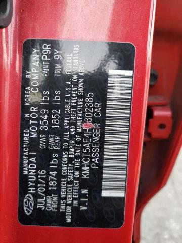 Photo 10 from auction – 2017 HYUNDAI ACCENT SE with VIN KMHCT5AE4HU302385
