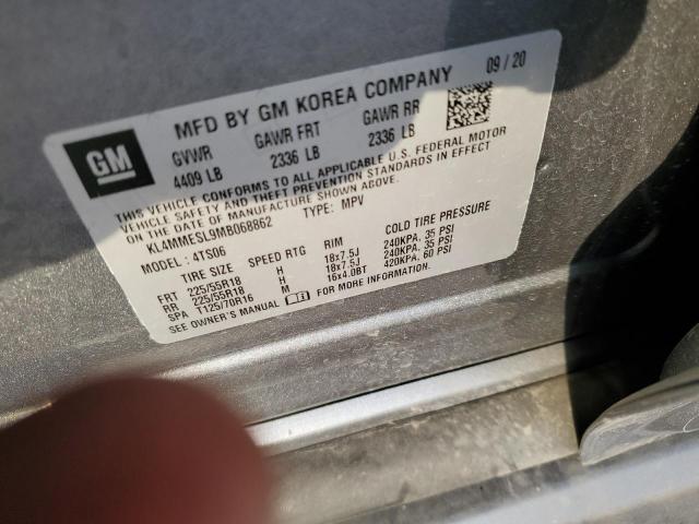 Photo 10 from auction – 2021 BUICK ENCORE GX with VIN KL4MMESL9MB068862