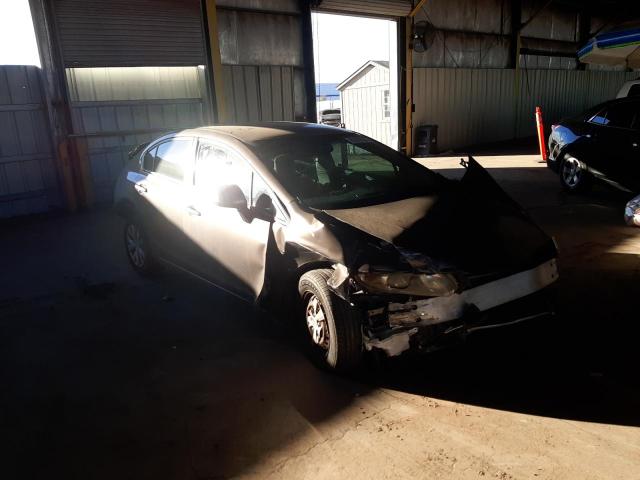 HONDA CIVIC LX 2012 with VIN 19XFB2F5XCE309957 - Photo from auction