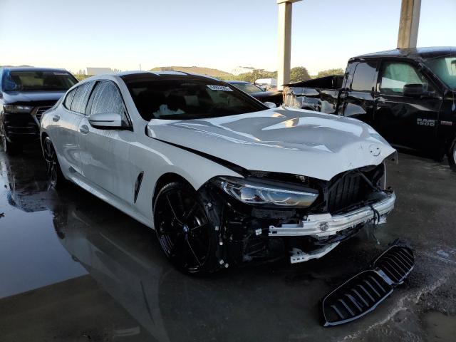 BMW M850XI 2022 with VIN WBAGV8C04NCH83954 - Photo from auction