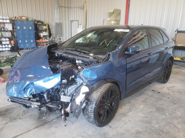 Photo 2 from auction – 2021 FORD EDGE ST with VIN 2FMPK4AP0MBA14976