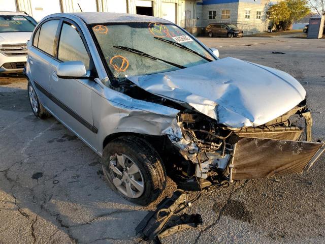 KIA RIO BASE 2009 with VIN KNADE223196464735 - Photo from auction